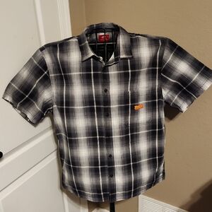 Vans x Andrew Allen Black and White Checkered Shirt